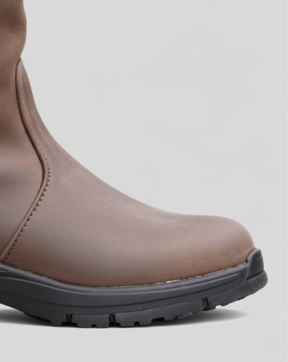 Women's Wide-Fit Water-Repellent Leather Boots.