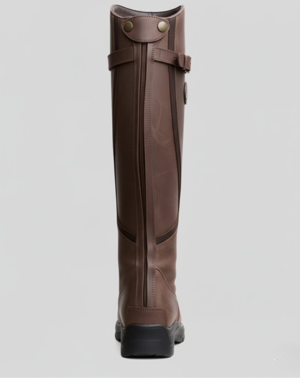 Women's Wide-Fit Water-Repellent Leather Boots.