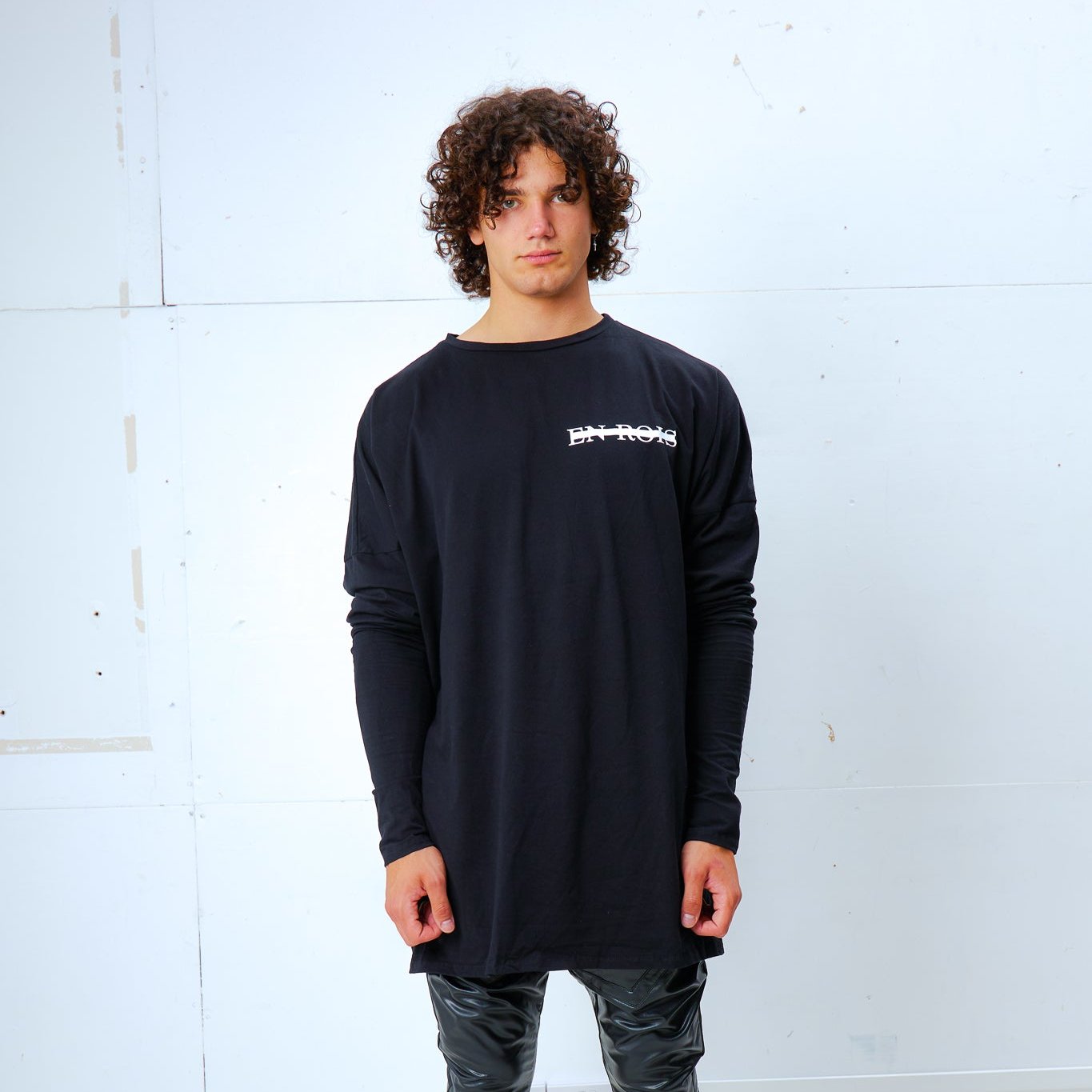 Oversized Extended Long Sleeve T Shirt