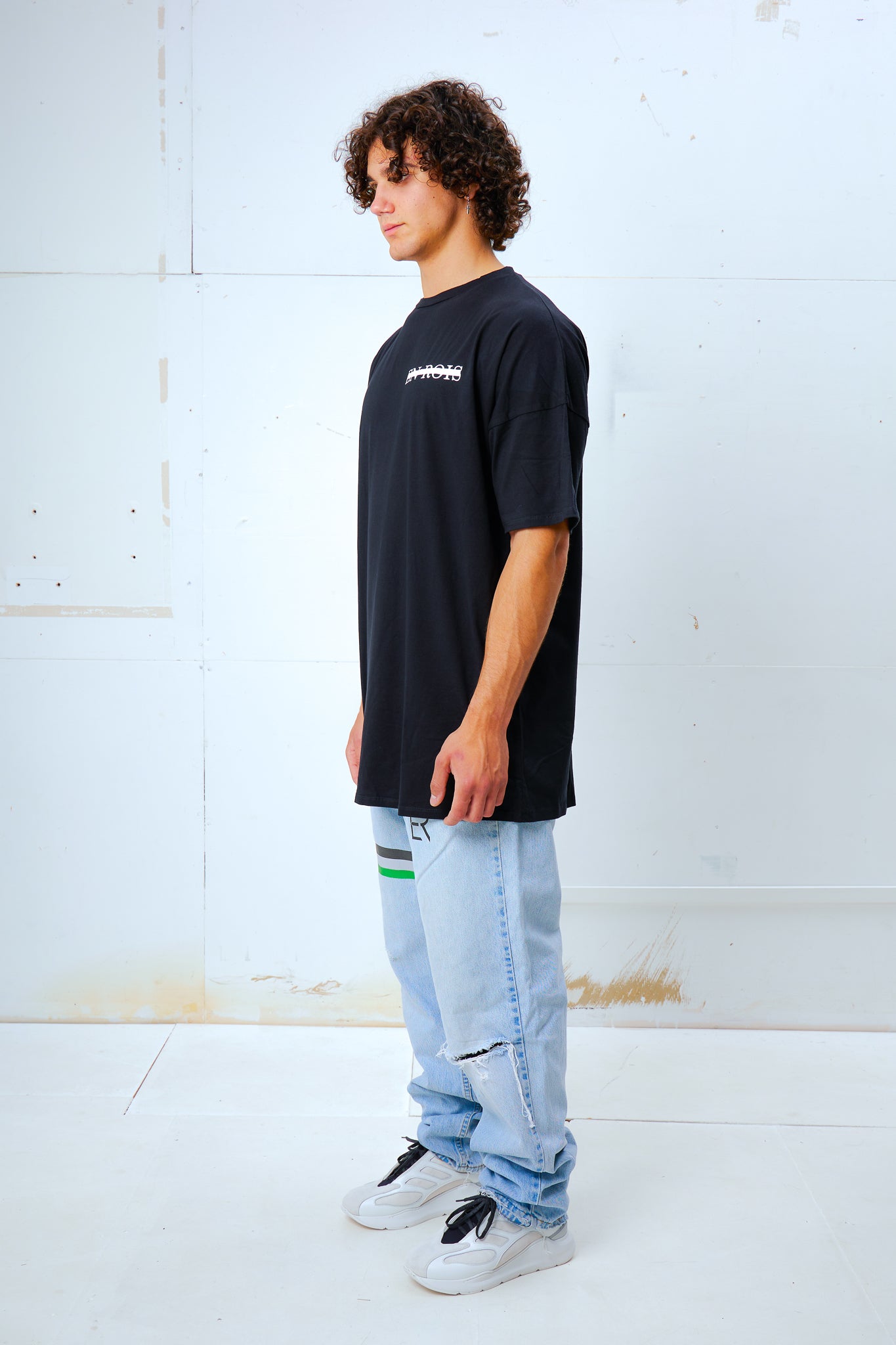 Oversized Extended Short Sleeve T Shirt